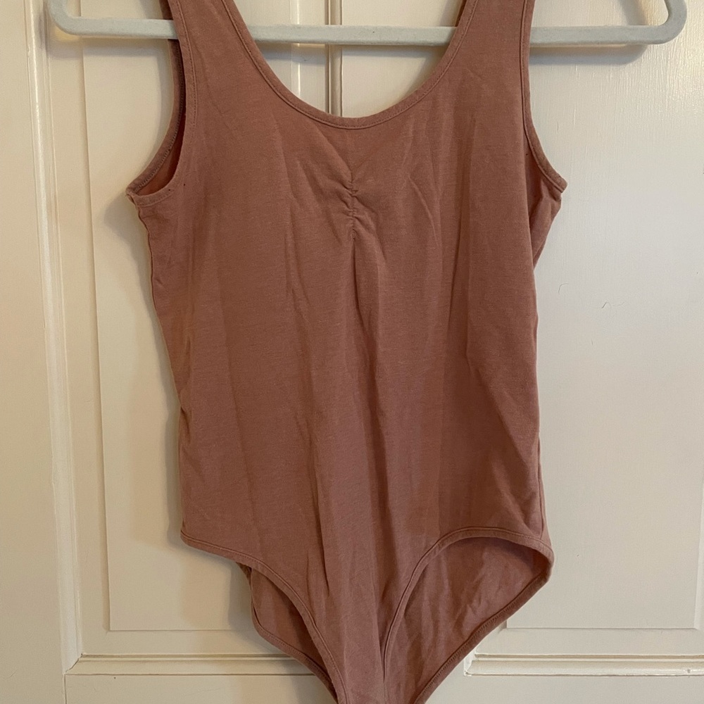 Miakoda tan body suit